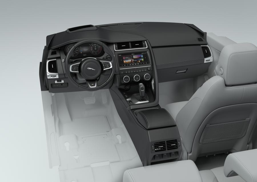 Схема Jaguar E-Pace 2017 года  (WW) (фото 6 из 67)